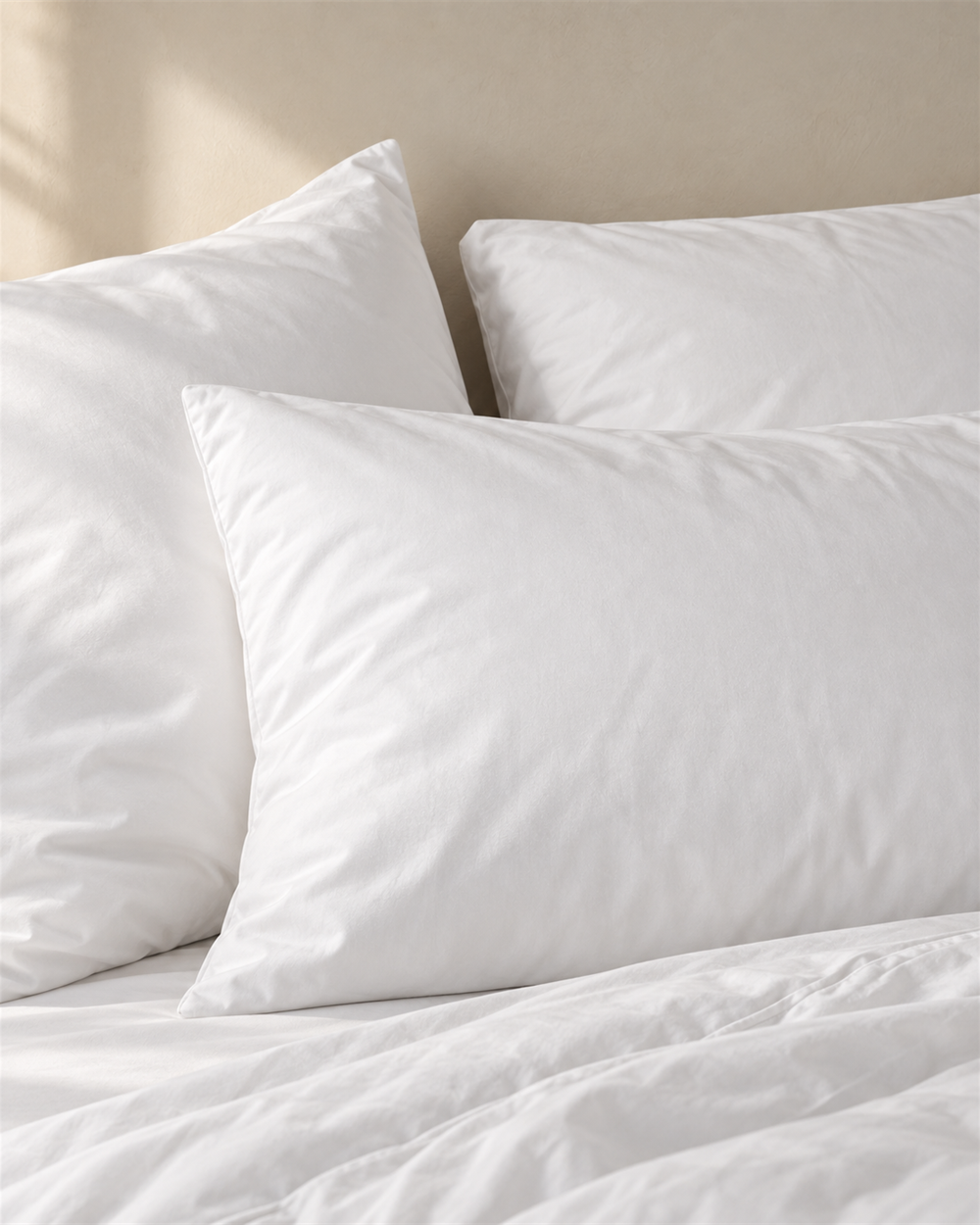 Pillowcase – Organic Cotton Sateen – Signature White