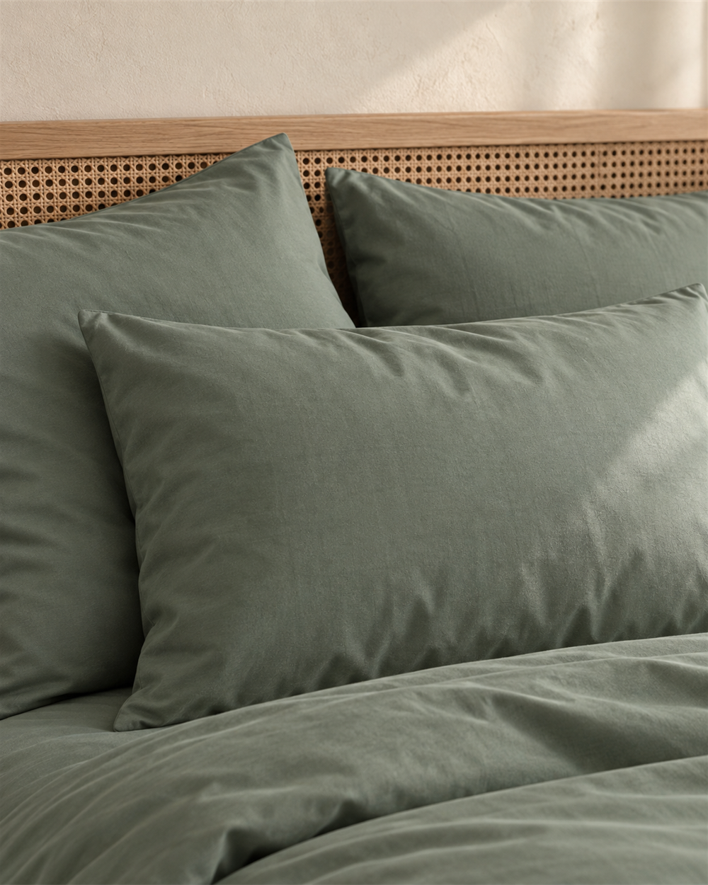 Pillowcase – Organic Cotton Sateen – Soft Sage