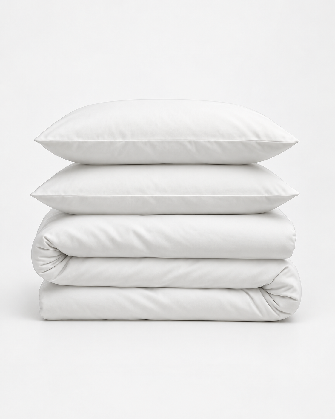 Duvet Cover – Organic Cotton Sateen – Signature White