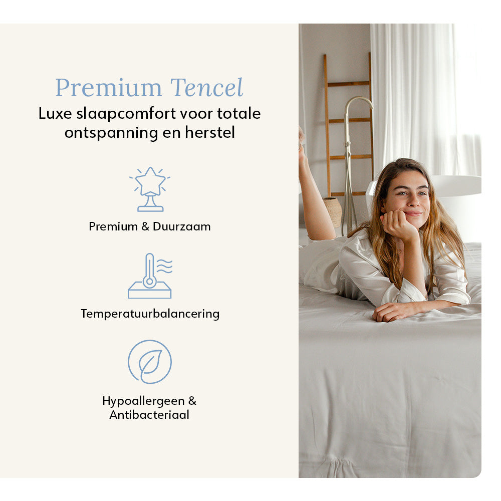 Duvet Cover - Tencel™ Sateen - Calm Grey
