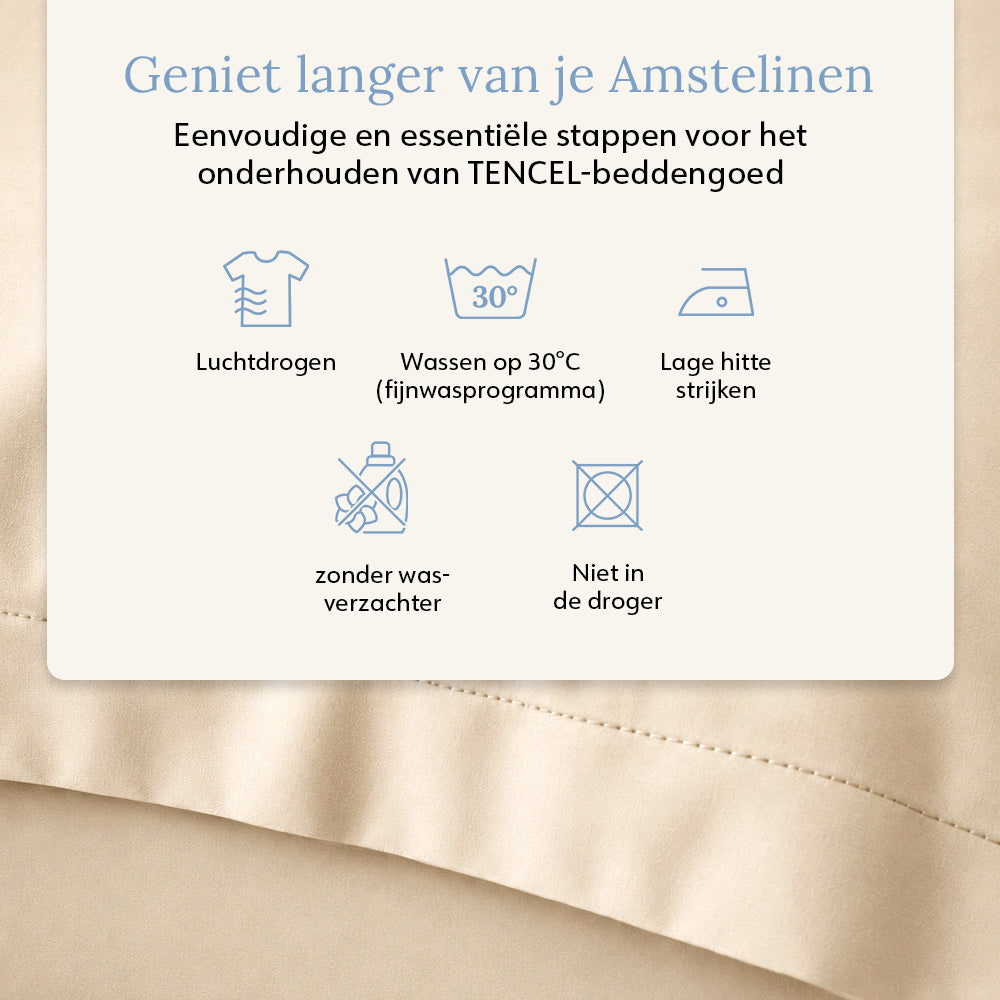Duvet Cover - Tencel™ Sateen - Classic Ivory