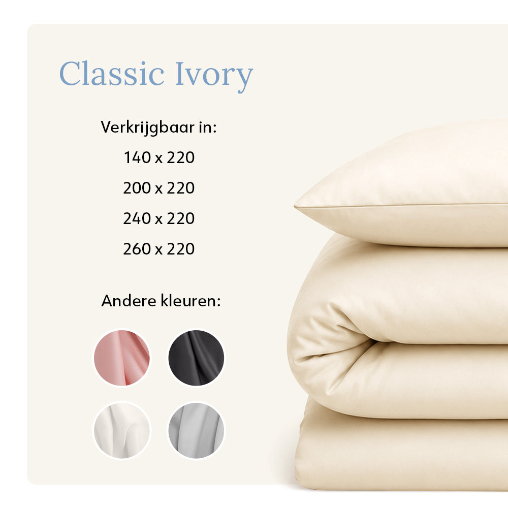 Duvet Cover - Tencel™ Sateen - Classic Ivory
