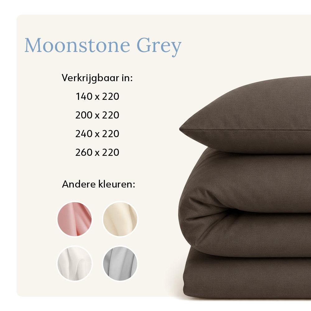 Duvet Cover - Tencel™ Sateen - Moonstone Grey