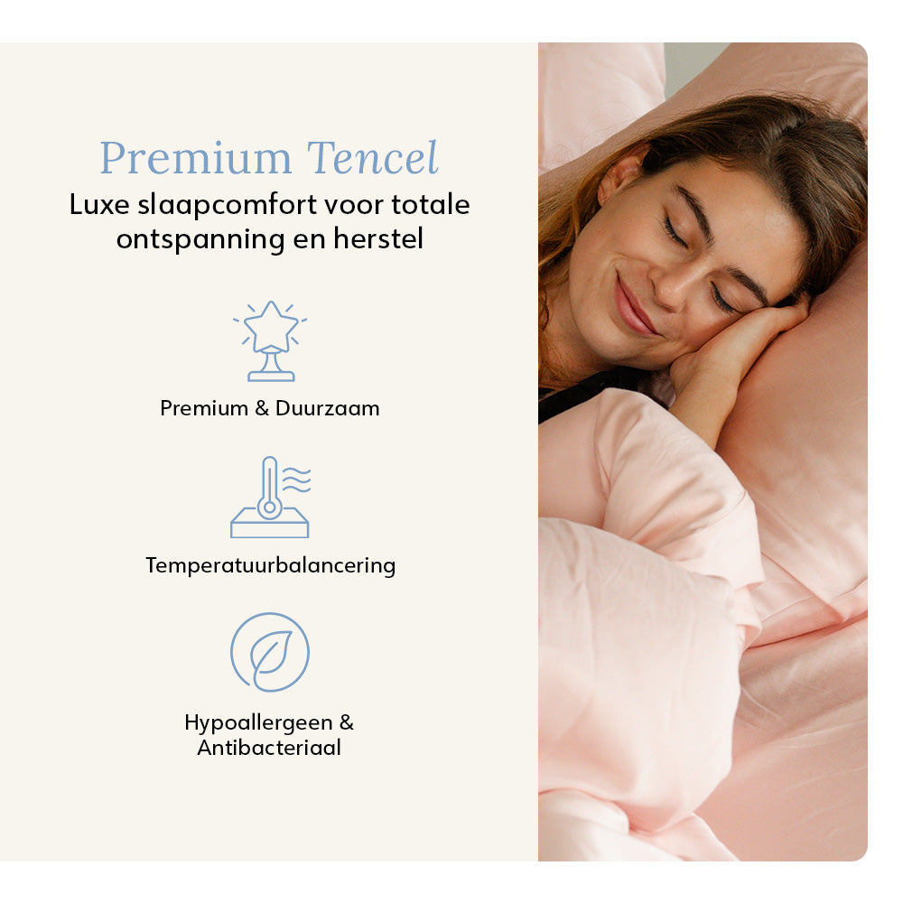 Duvet Cover - Tencel™ Sateen - Whisper Rose