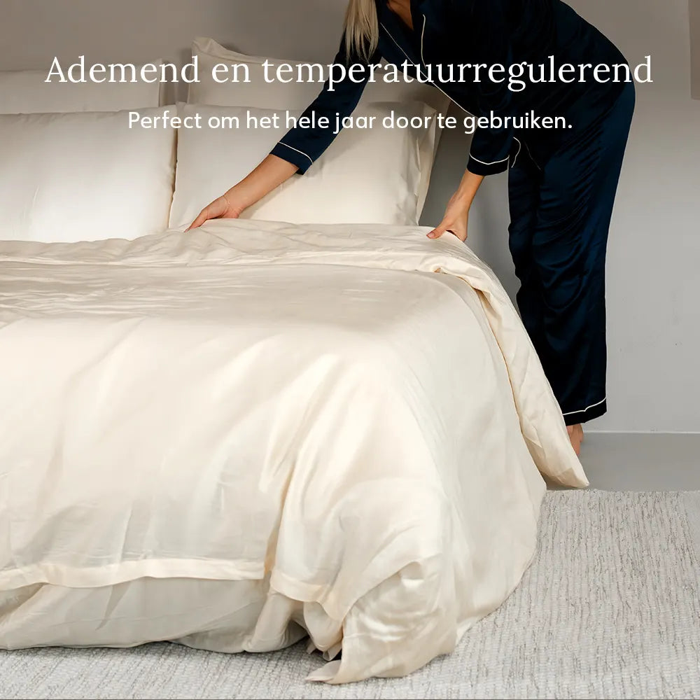 Fitted Sheet - Tencel™ Sateen - Classic Ivory