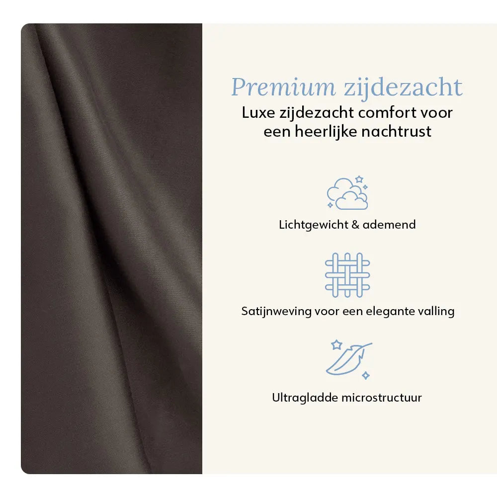 Fitted Sheet - Tencel™ Sateen - Moonstone Grey