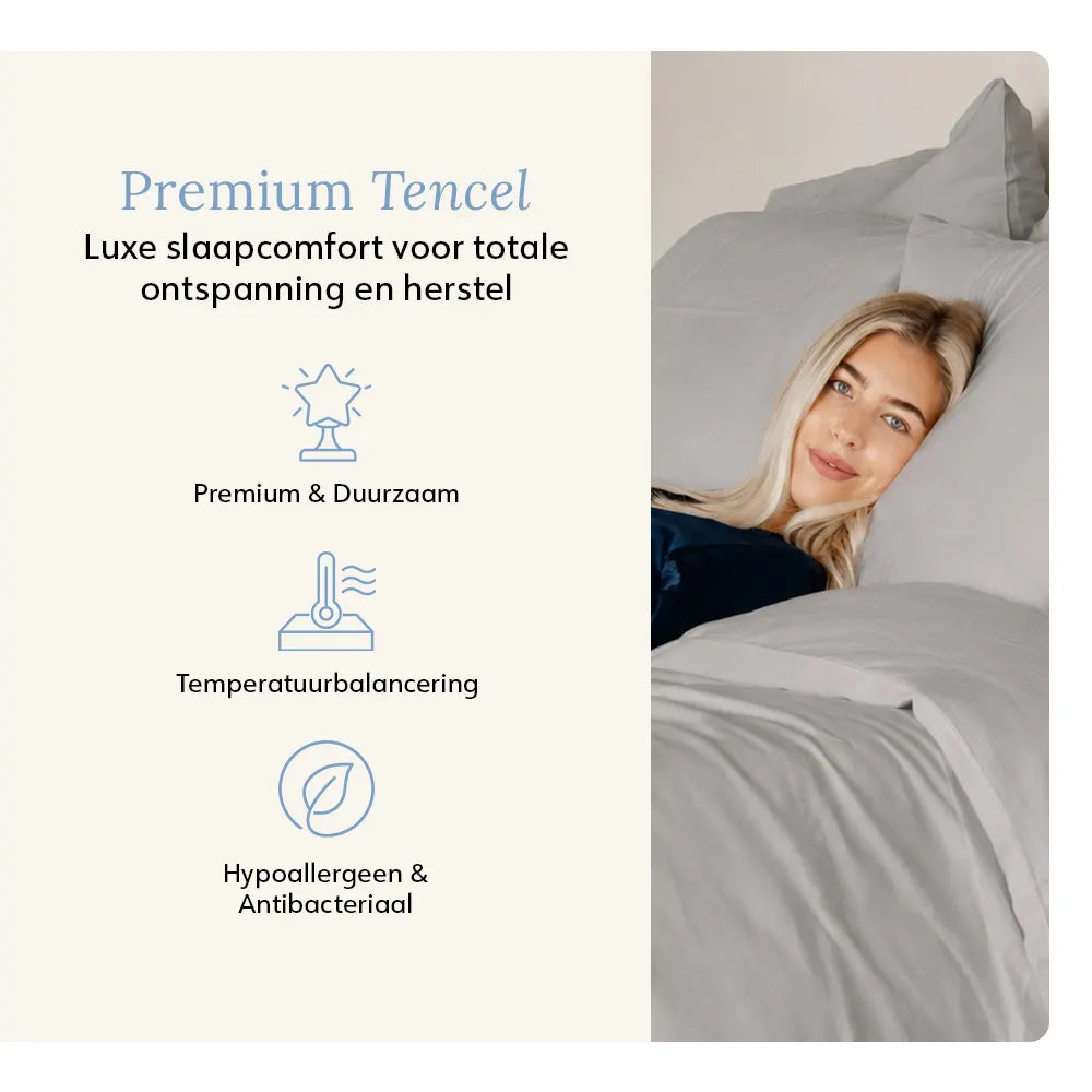 Pillowcases - Tencel™ Sateen - Calm Grey