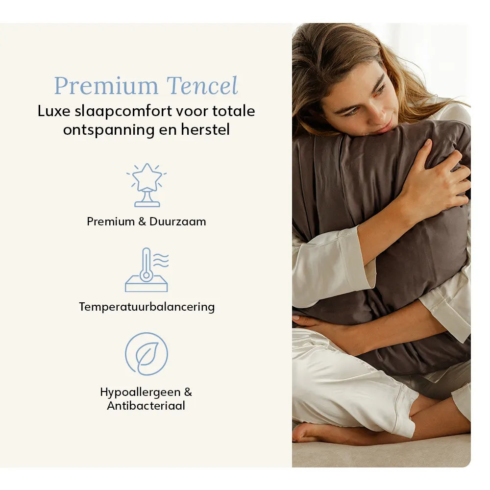 Pillowcases - Tencel™ Sateen - Moonstone Grey