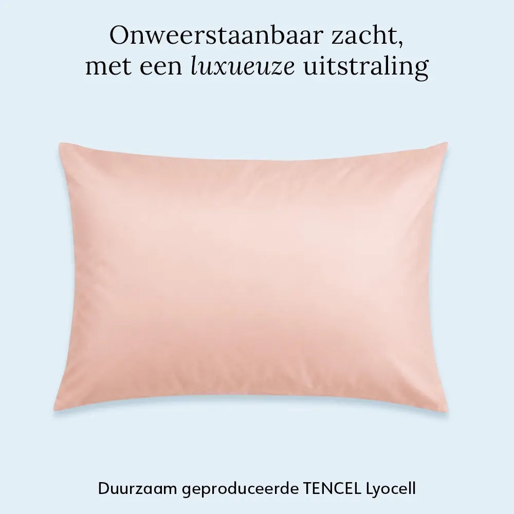 Pillowcases - Tencel™ Sateen - Whisper Rose