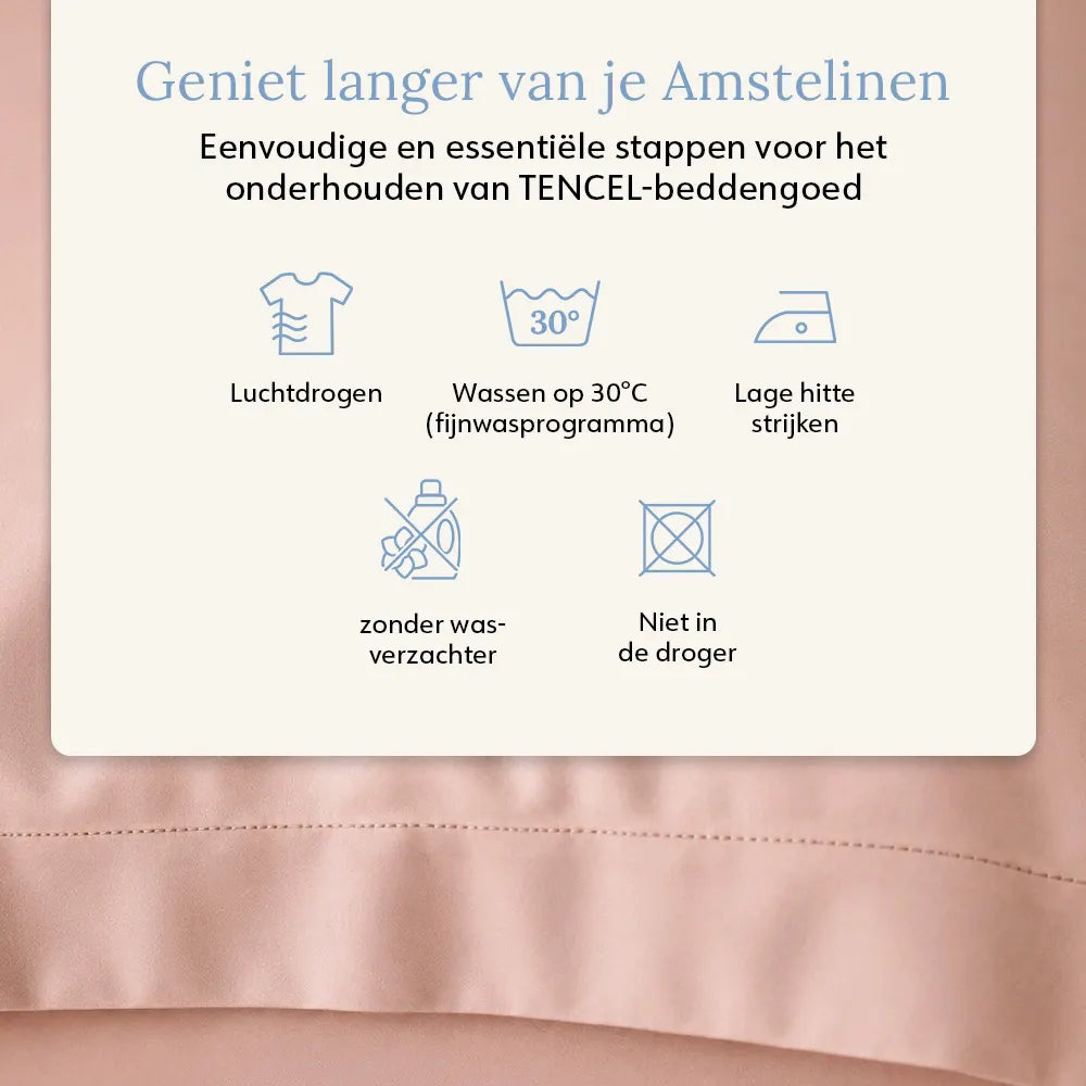 Pillowcases - Tencel™ Sateen - Whisper Rose
