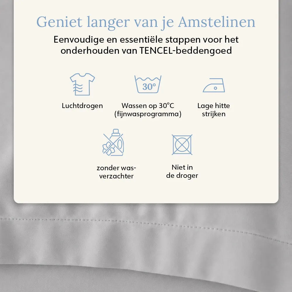 Flat Sheet - Tencel™ Sateen - Calm Grey