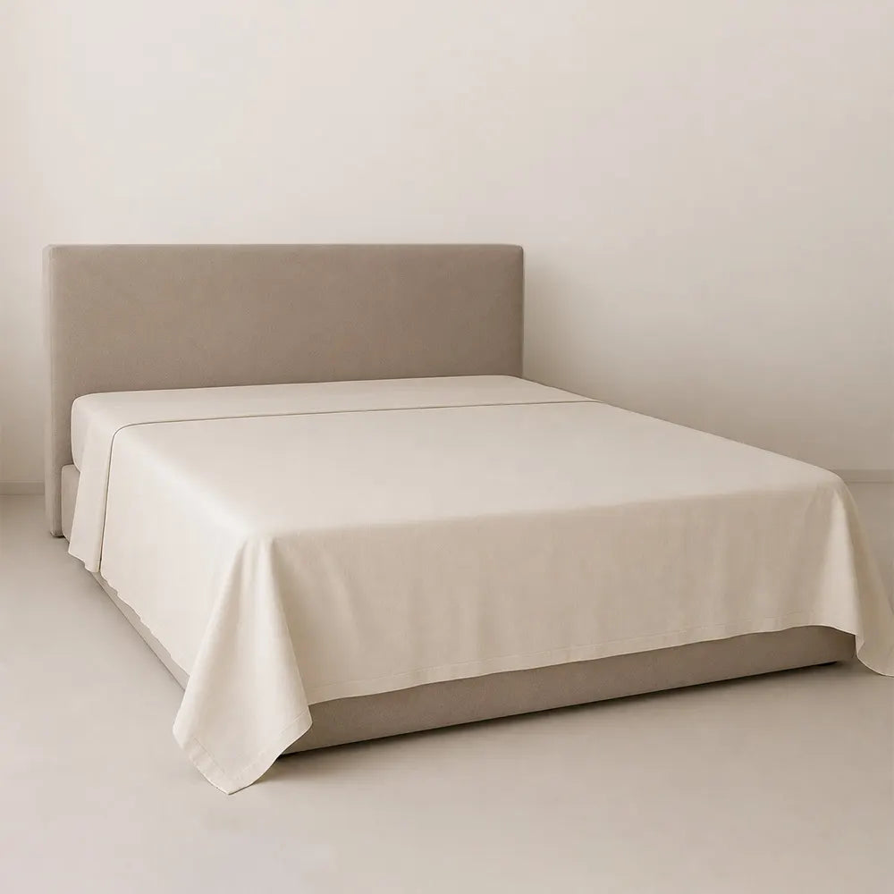 Flat Sheet - Tencel™ Sateen - Classic Ivory