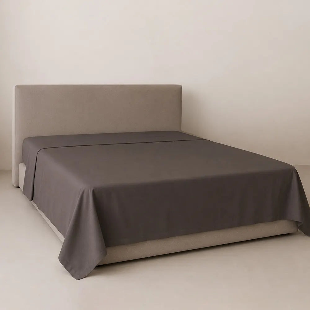 Flat Sheet - Tencel™ Sateen - Moonstone Grey