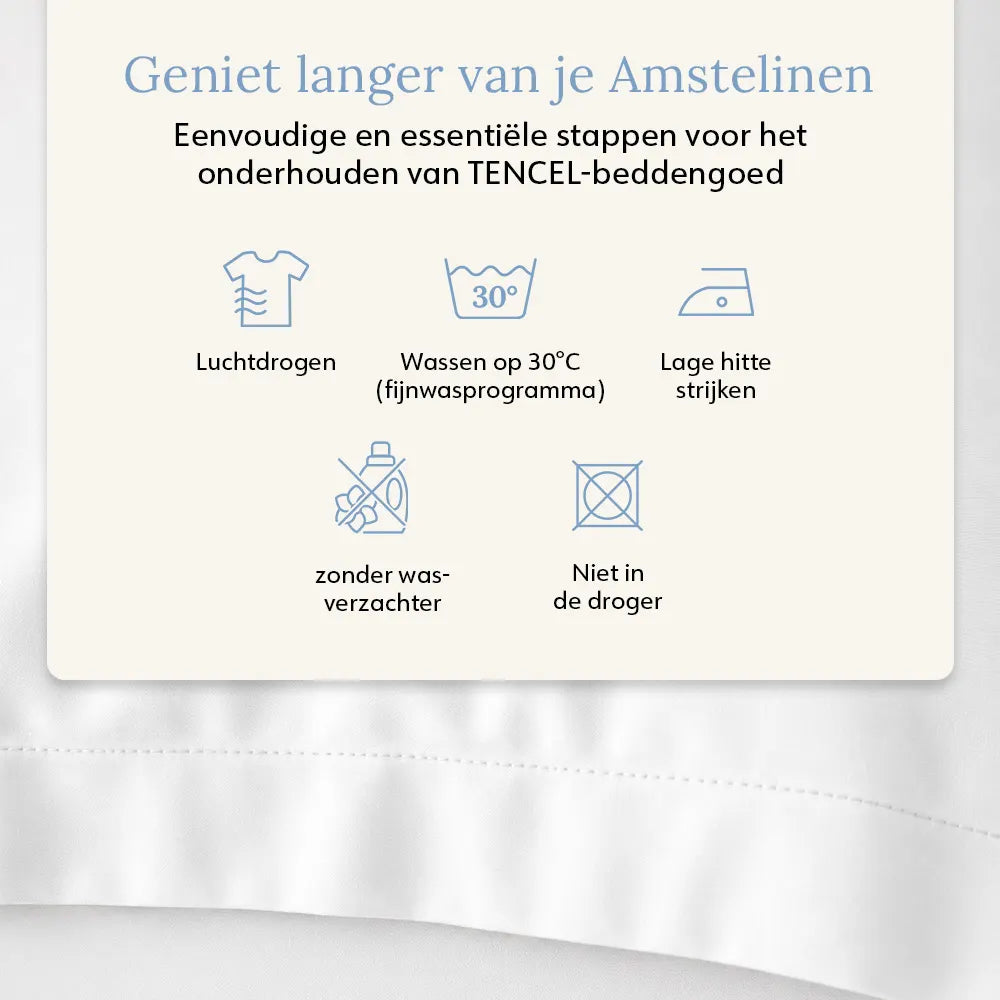 Flat Sheet - Tencel™ Sateen - Signature White