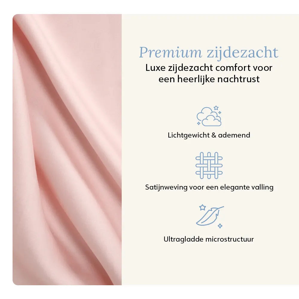 Flat Sheet - Tencel™ Sateen - Whisper Rose