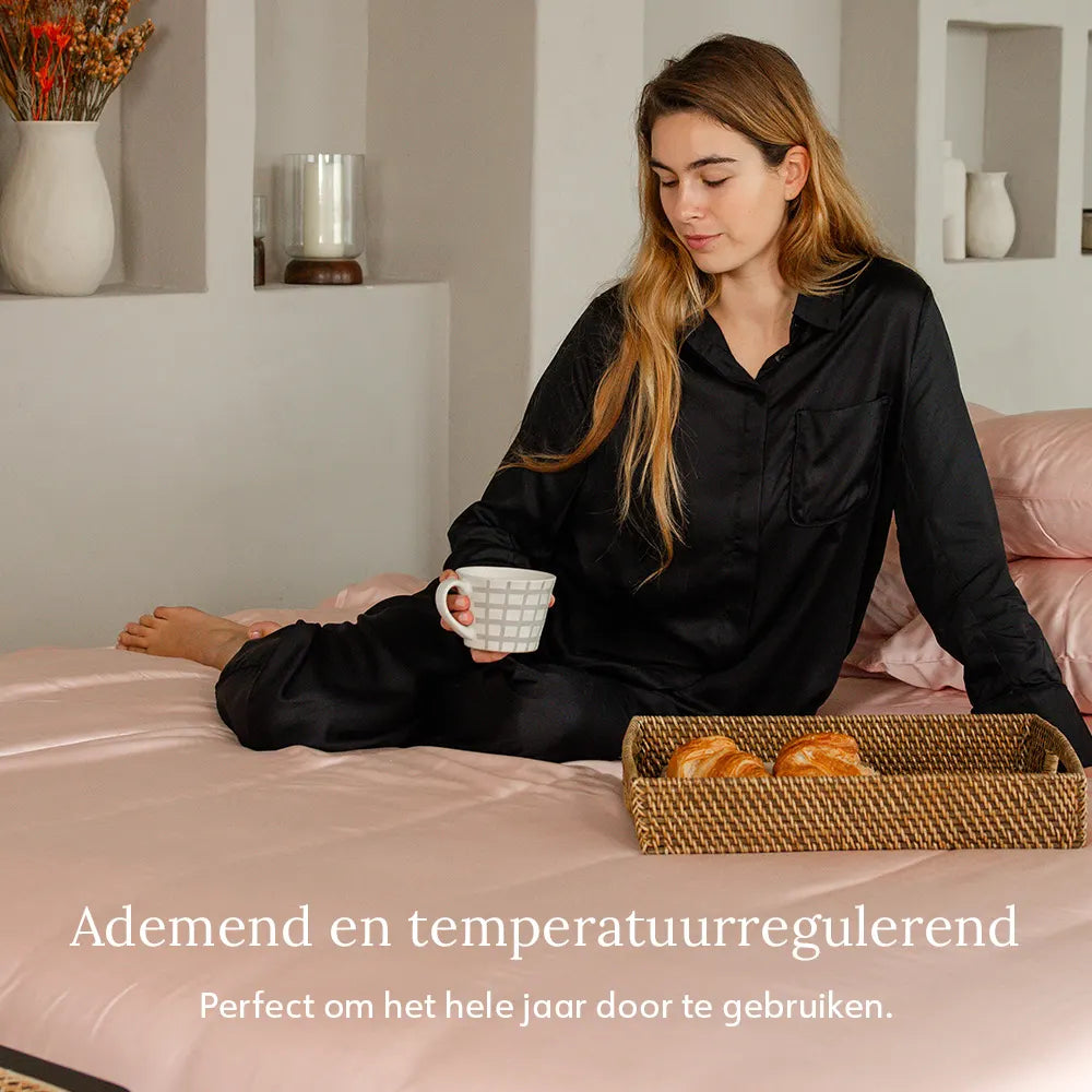 Flat Sheet - Tencel™ Sateen - Whisper Rose