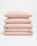 Duvet Cover – Organic Cotton Sateen – Blush Pink