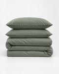 Duvet Cover – Organic Cotton Sateen – Soft Sage