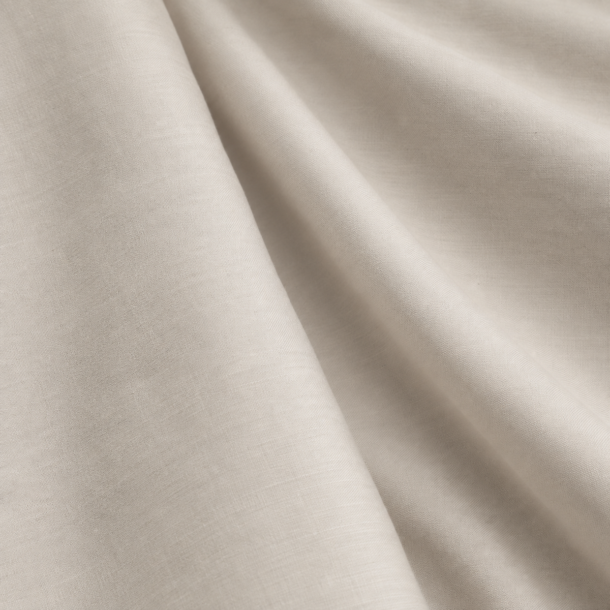 Warm Sand organic cotton sateen duvet cover