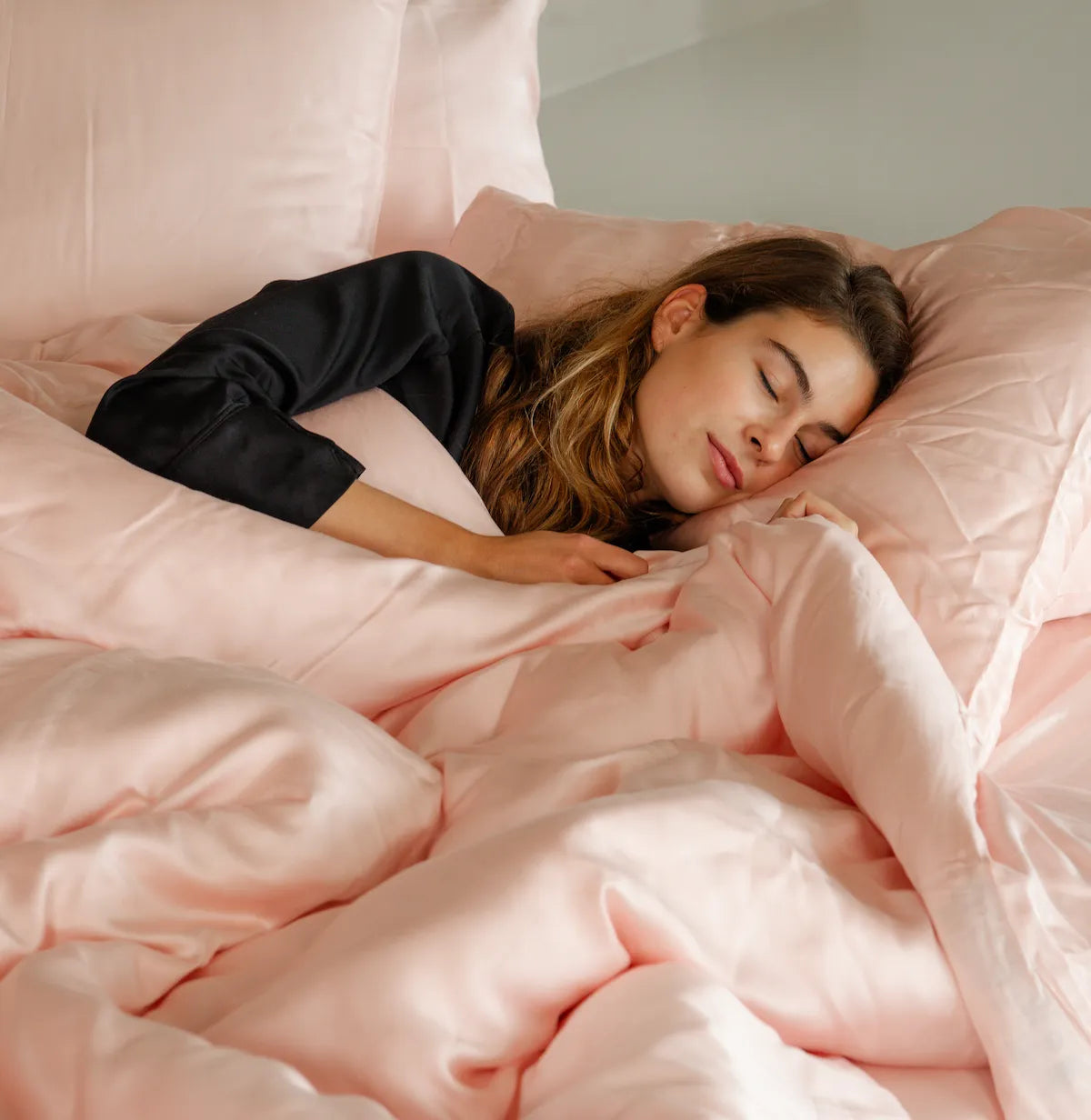 Dekbedovertrek - Tencel™ Satijn - Whisper Rose